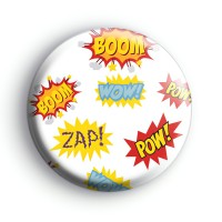 Comic Book Words Badge