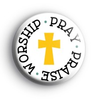 Worship Pray Praise Badge