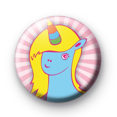 Cute Bright Unicorn Pin Badge