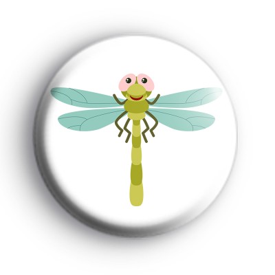 Pretty Dragonfly Badge