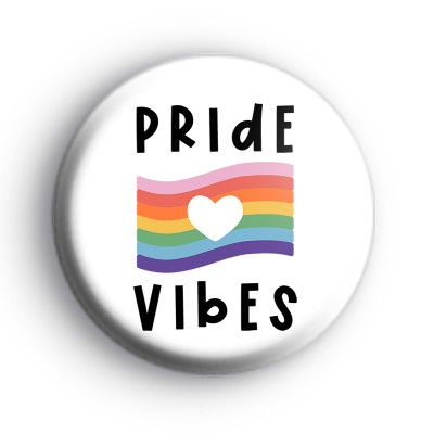 Pride Vibes Rainbow Badge