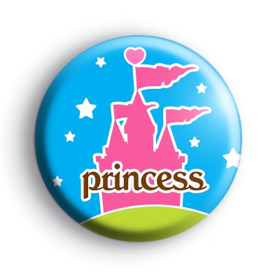 Cute Princess Castle badge
