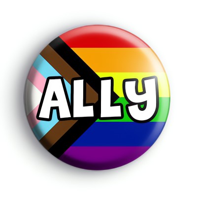 Progress Pride Ally Badge