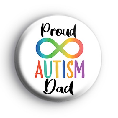 Proud Autism Dad Badge