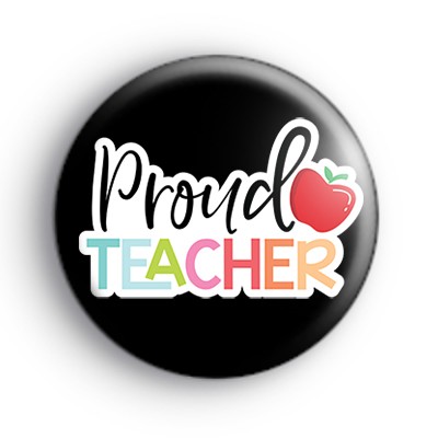 Proud Teacher Apple Badge