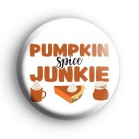 Pumpkin Spice Junkie Badge