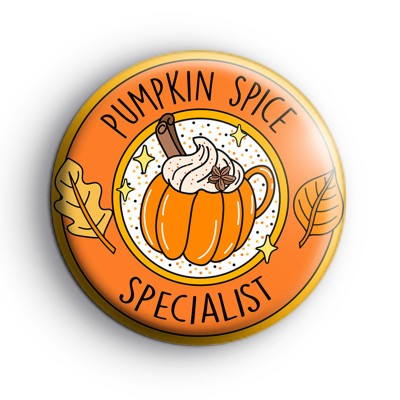 Pumpkin Spice Specialist Badge