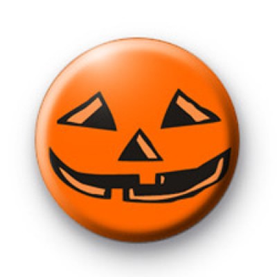 Pumpkin Face Badge