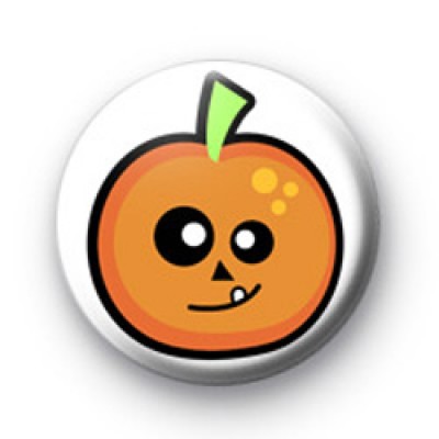 Cute Halloween Pumpkin Tooth Badge