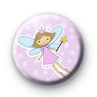 Purple Fairy Button Badges