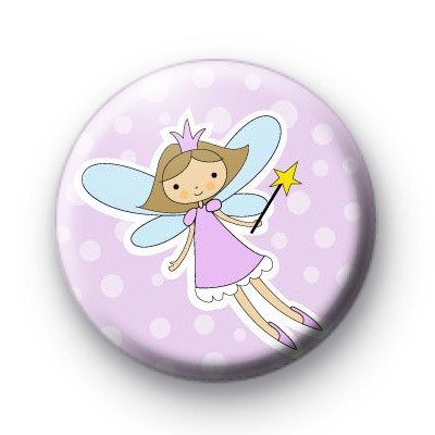 Purple Fairy Button Badges