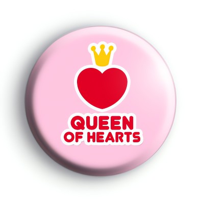 Queen of Hearts Badge