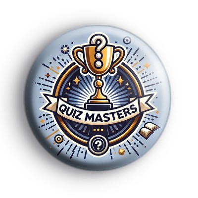 Quiz Masters Button Badge