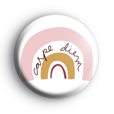 Rainbow Carpe Diem Badge