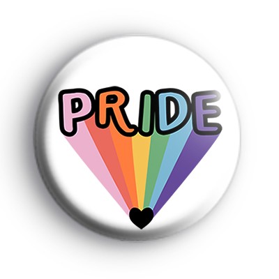 Pride rainbow badge
