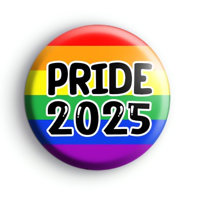 Rainbow LGBTQ+ Pride 2025 Badge