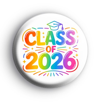 Class of 2026 Rainbow Keepsake Badge