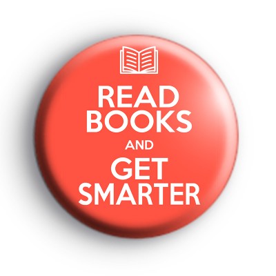 Read Books and Get Smarter Peach Badge