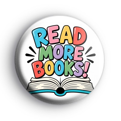 Read More Books Colourful Badge