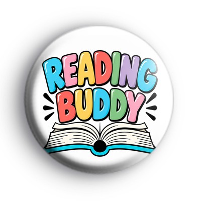 Reading Buddy Colourful Badge
