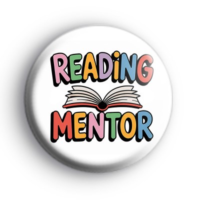 Reading Mentor Colourful Badge