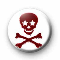 Star eyed skull badges