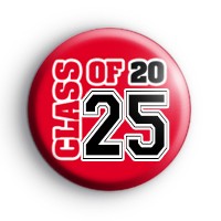 Red and Black Class of 25 Badge