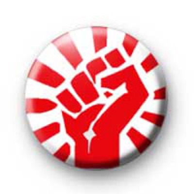 Raised Fist badges