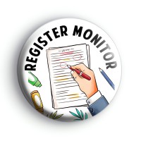Register Monitor Badge