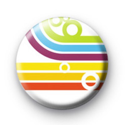 Retro Rainbow badges