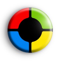 Retro 1980 Game badges