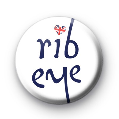 Rib Eye Union Flag Badge