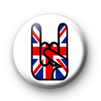 Union Jack Metal Hand Badge