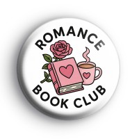 Romance Book Club Badge Button Badges