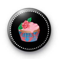 Sophisticated Rose Cupcake Badges