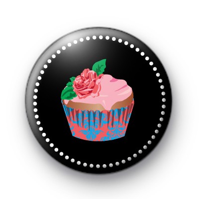 Sophisticated Rose Cupcake Badges