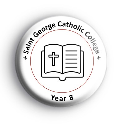 Year 8 Saint School Badge