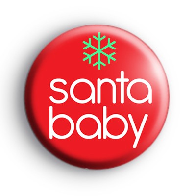 Santa Baby Badge