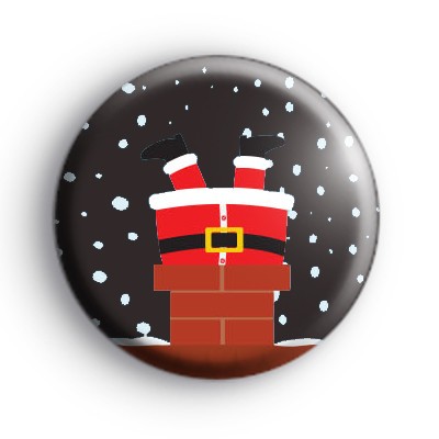 Custom Santa Chimney Badge