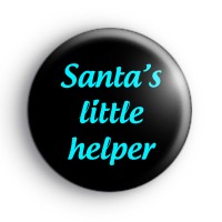 Santa's Little Helper Blue Badge