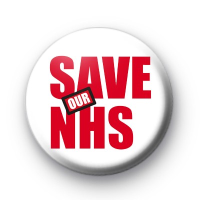Save Our NHS badge