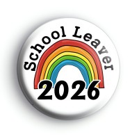 School Leaver 2026 Rainbow Badge
