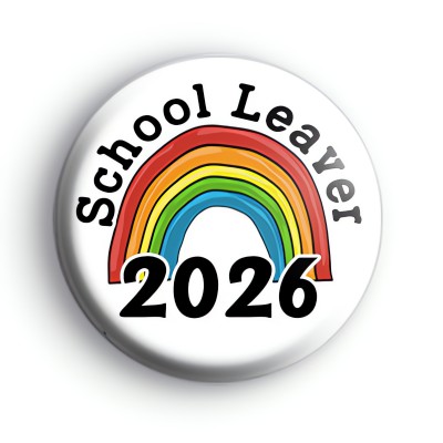 School Leaver 2026 Rainbow Badge
