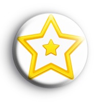 School Merit Gold Star Badges