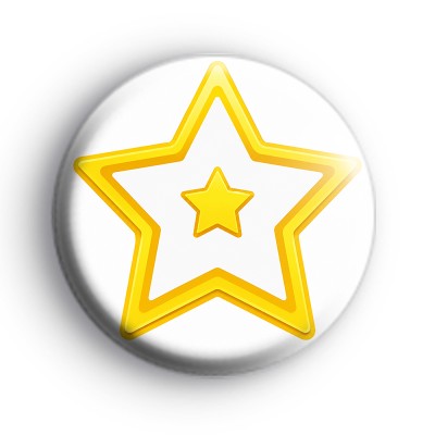 School Merit Gold Star Badges