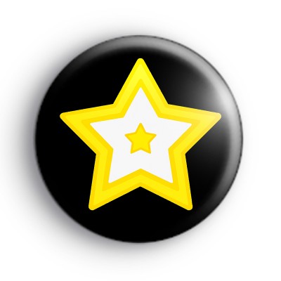 School Merit Gold Star Badges