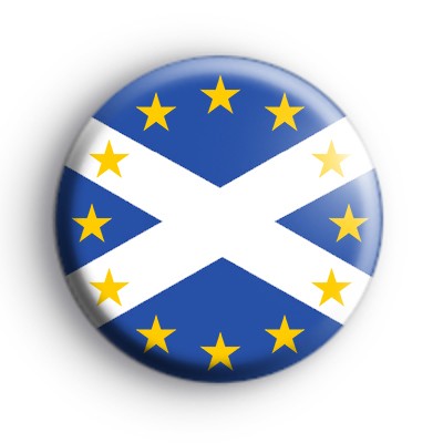 Pro EU Scotland Flag Badge
