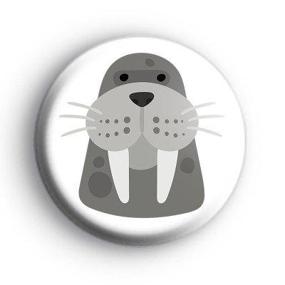 Seal Sea Lion Face Badge