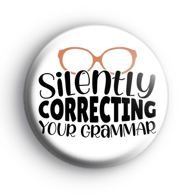 Silently Correcting Your Grammar Badge