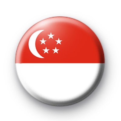 Singapore Flag badge